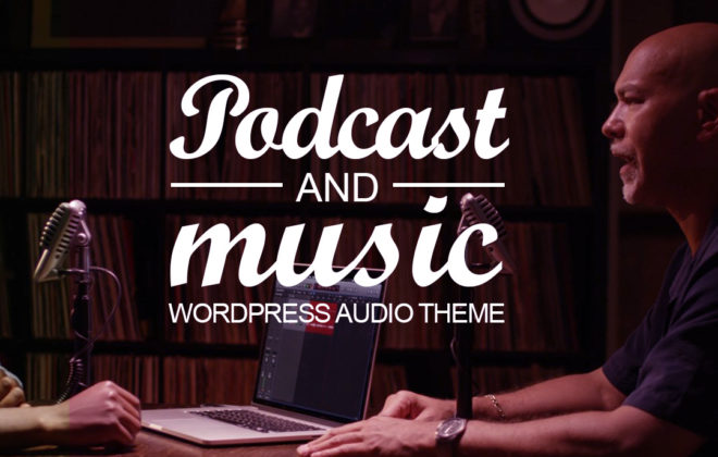 wordpress audio theme